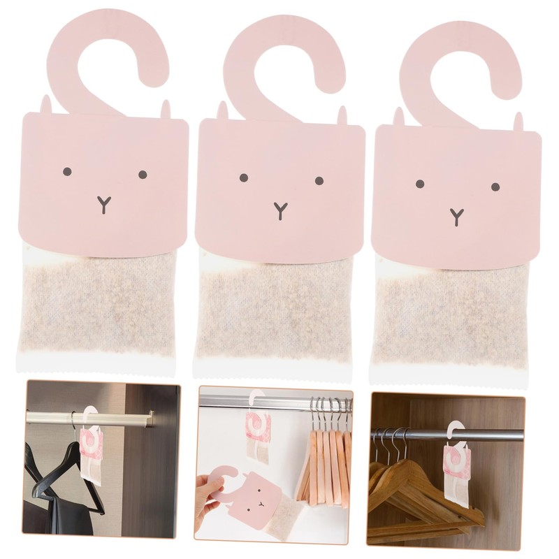 BIUDECO 3pcs Wardrobe Aromatherapy Bags Multi Purpose Scented Sachets for