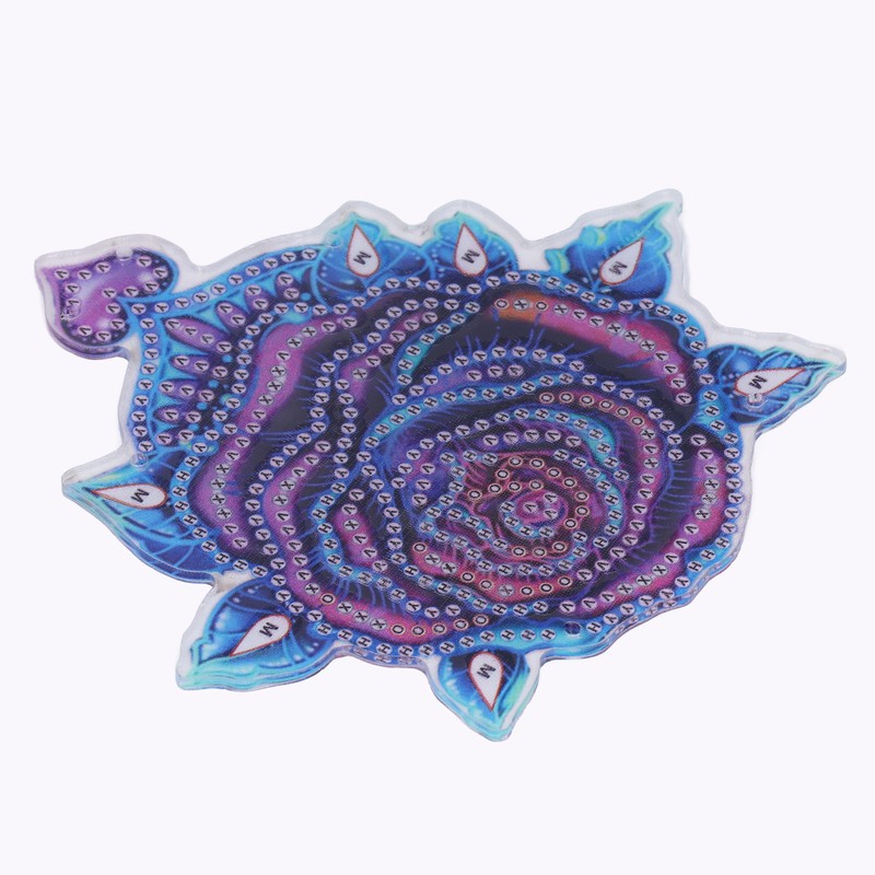 Diamond Painting Pendant DIY Rose Diamond Painting Window Hanging Decoration