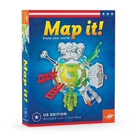 FoxMind Games Map It USA Geography Game
