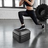 Philosophy Gym Aerobic Exercise Adjustable High Step Platform, with 4