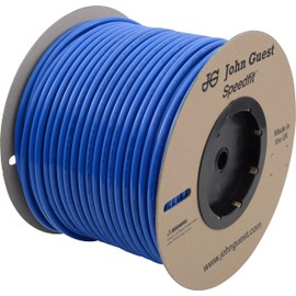 John Guest 3/8 Inch x 500 Feet LLDPE Tubing, Flexible Water Tubing for Plumbing, Blue, PE-12-EI-DF-B