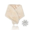 Tgirls Women's Faux Fur Shawl Wraps Wedding Bridal Fur Stole
