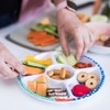 PICK PLATES Children's Divided Plate for Fussy Eaters. 5 Compartment