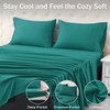 MICORAL Full Bed Sheets Set, Soft Breathable Bedding Sheet Set,