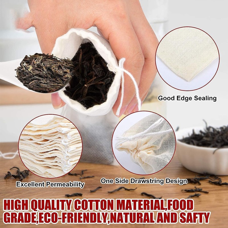 400 PCS Tea Bags for Loose Leaf Tea, Empty Tea