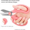 Oviovky 2Pcs Garden Scissors, Stainless Steel Pruning Shears with Pointed