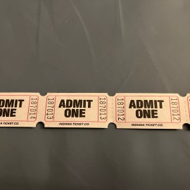 Unbranded Admit One Lot 0f 30 Numbered. Party, Event , Ticket