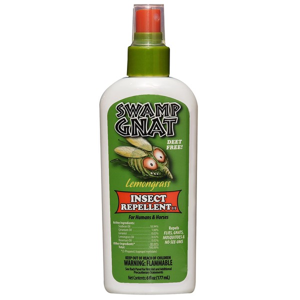 Harris Swamp Gnat Natural Deet-Free Mosquito & Insect Repellent, 6oz