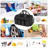 HODRANT Extra-Large Cleaning Caddy, Organizer with Handles for Cleaning Tools