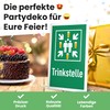 DankeDir! Drinking Point Sign Plastic 30 x 20 cm Alcohol