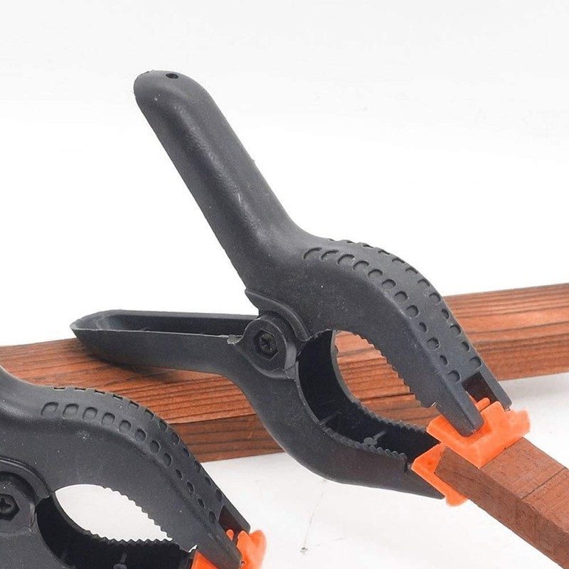 JKG® 6 x Spring Clamps Heavy Duty - Nylon Plastic