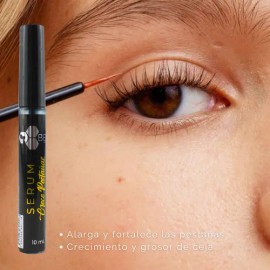 Serum Crece Pestañas Y Cejas Negro 3 Piezas Bena