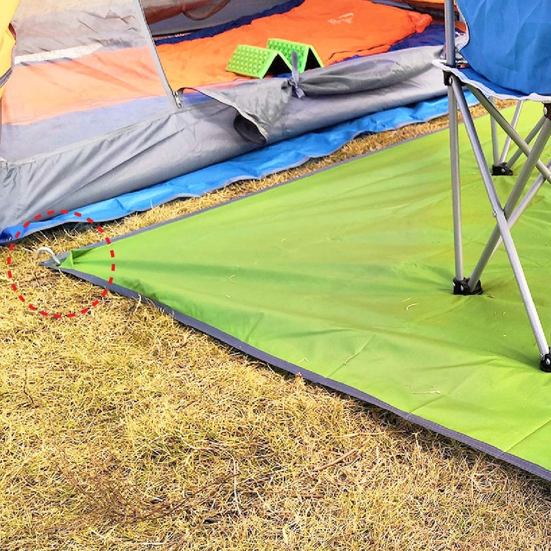 TRIWONDER Aluminum Tent Pegs Guy Line Guy Rope Tent Rope