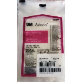 Adaptic 12 SHEETS ONLY! 💞Adaptic Non-Adhering Dressing/Pansement Non Adhering 3×8 2015