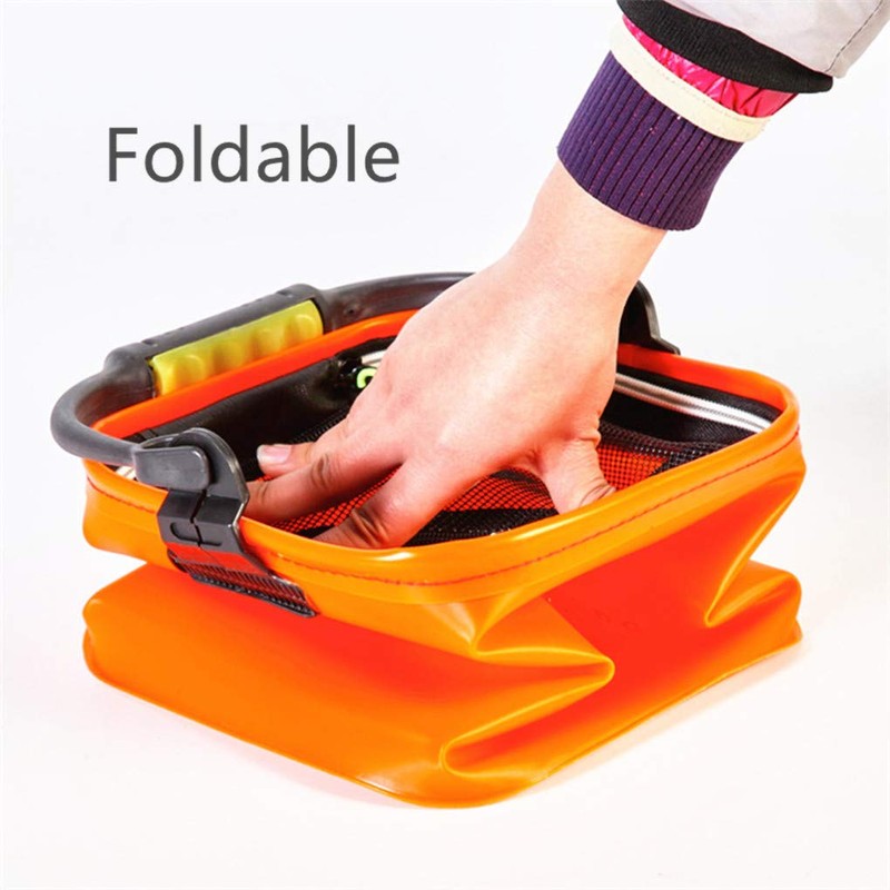 Toasis Cubo de cebo de pesca viva (naranja)