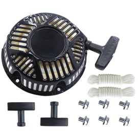 Hippotech 590607 Pull Starter, Pull Starter with Pull Rope, Replacement for Briggs Stratton 590607 797276 Generator Pressure Washer 163cc 208cc Engine