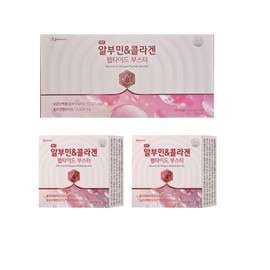 queens Queen's Albumin Collagen Peptide Booster 3000mg 15 sachets, 2 boxes / 퀸즈 알부민 콜라겐 펩타이드 부스터 3000mg 15포 2박스