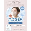 [millarouge] 冷感マスク 使い捨てマスク 22枚 接触冷感 3D 立体 不織布 血色 カラー