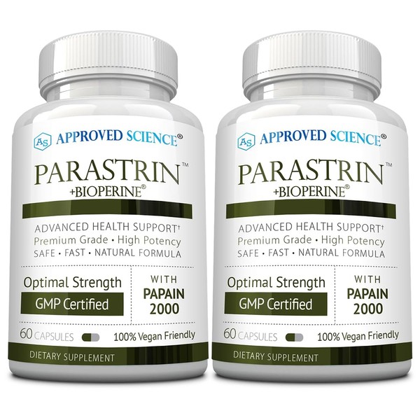 Approved Science Parastrin - 120 Capsules - Cleanse and Improve