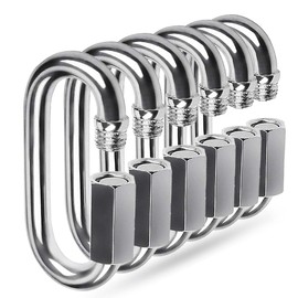 Quick Link, Ekunbuy 304 Stainless Steel Heavy Duty Locking Clips Chain Connector Repair Link Buckle for Swing Outdoor Camping