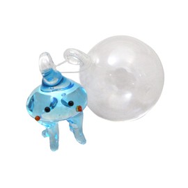 Forkart Cute Handmade Glasswork Floating Ball Craze Width: 0.8 inches (20 mm), Ball: 0.8 inches (20 mm)