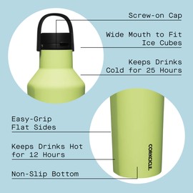 Corkcicle. Neon Lights Citron Sport Canteen Bottle 20 Ounce, 1 EA