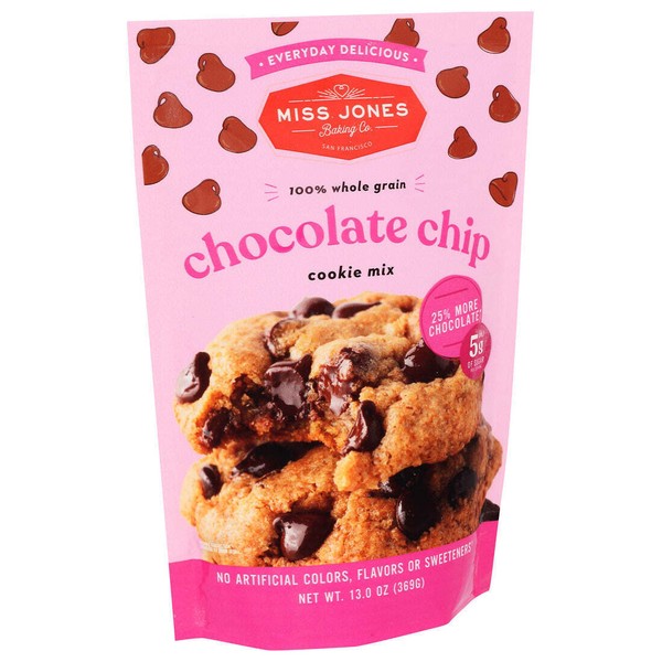 Miss Jones Baking Co Chocolate Chip Cookie Mix 13 Oz