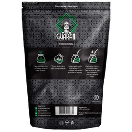 Guarani Naranja - Mate Tea from Paraguay - 500 g - High Content of Natural Caffeine Contains Vitamins, Minerals, Antioxidants, Stimulating Mate Tea