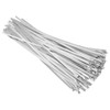 PATIKIL Metal Zip Ties 100 Pcs, 10 Inch Heavy Duty