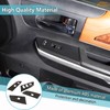 Car Door Window Glass Lift Button Panel Trim Cover Compatible