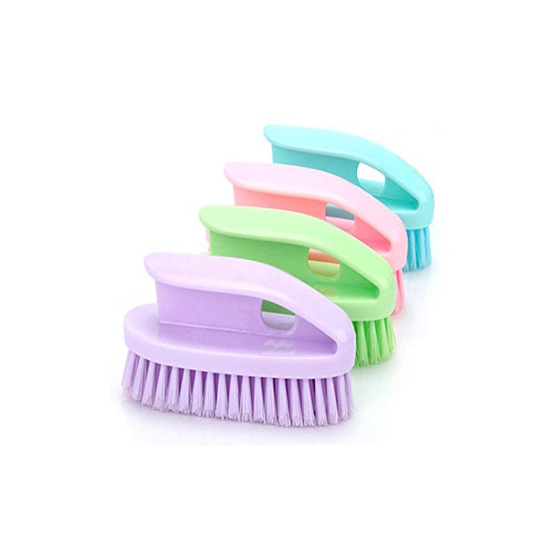 4Pcs Household Plastic Clothes Shoes Laundry Scrub Brushes Cleaning Tool