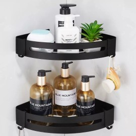 MARZSEFLO 2 Piezas Estante Para Baño Esquinero Regadera Cocina
