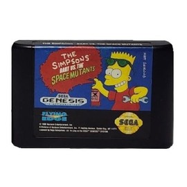 Simpsons: Bart vs. the Space Mutants - Sega Genesis (Renewed)