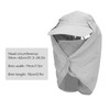 Outdoor Sunscreen Hat Ventilate Adjustable Removable Sun Protection Wide Brim