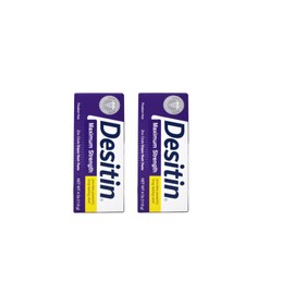 Desitin Maximum Strength Diaper Rash Paste - Powerful Long-Lasting Relief, Zinc Oxide, Paraben-Free, 4 oz (Pack of 2)