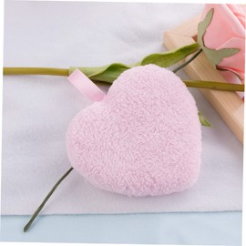 Housoutil 9pcs Heart Shape Makeup Removal Pads Facial Cleaning Puff Soft Reusable Cleansing Pads for Makeup Removal for Daily Face Washing
