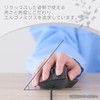 ELECOM SHELLPHA Wired Mouse, Silent, 5 Buttons + Tilt, Size