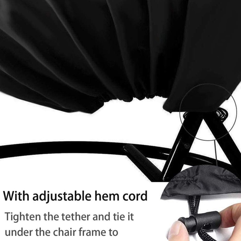 Patio Hanging Chair Cover Outdoor Egg Chair Cover Durable Waterproof