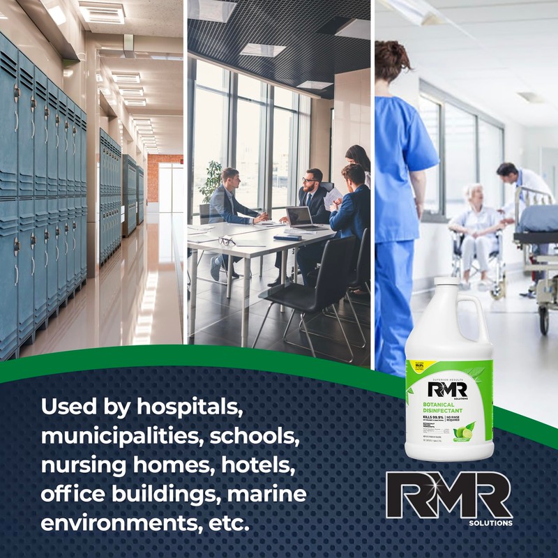 RMR Brands Botanical Disinfectant and Cleaner, Kills 99% of Household