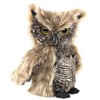 Folkmanis Screech Owl Puppet with Turning Head
