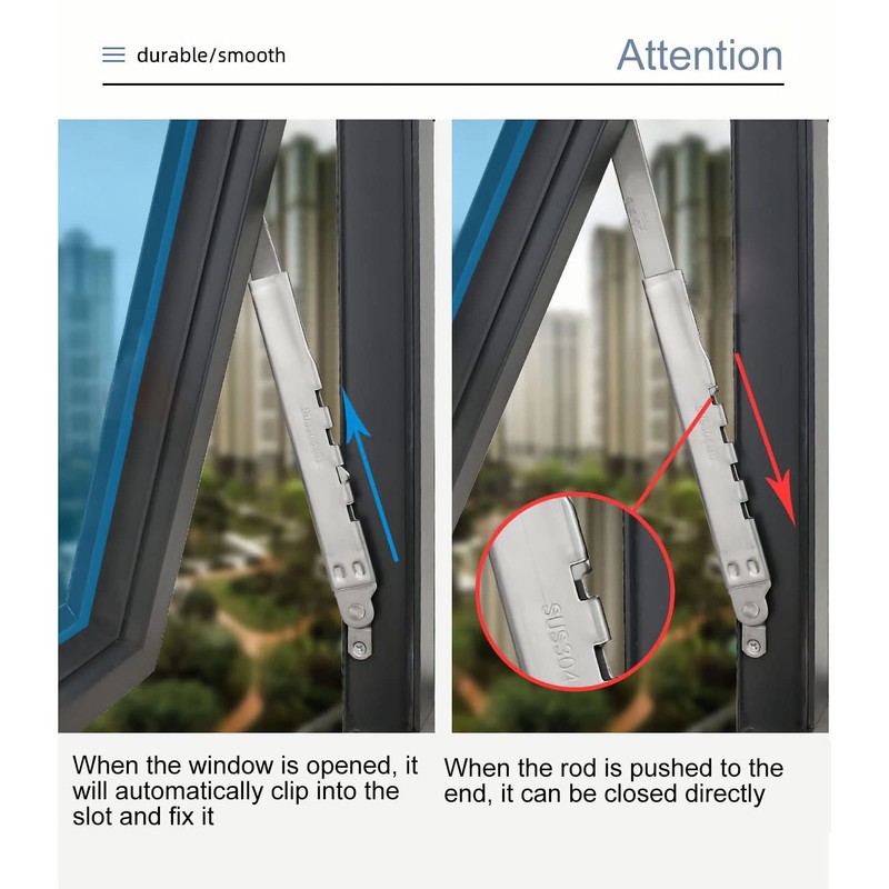 I-EASYDWW, Window Hinges, Window Stays, Window Braces, Window Stay Lock,