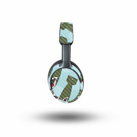 MightySkins Carbon Fiber Skin Compatible with Bose QuietComfort Ultra - Bombs Away | Protective, Durable Textured Carbon Fiber Finish | Easy to Apply