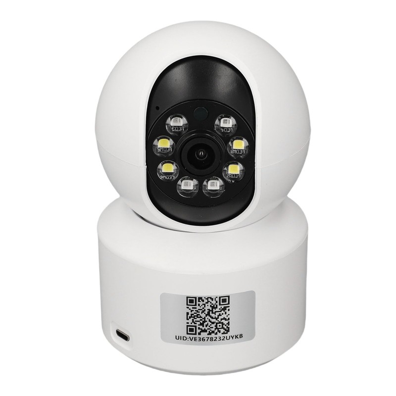 Dpofirs Smart Indoor Pan - Tilt Home Security Camera,1080P Dual