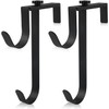 Double Hooks, Adjustable Thickened Panel Rustproof Fence Hooks Metal for