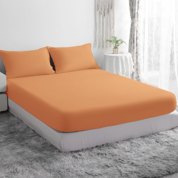 FLXXIE Microfiber Pillowcase Set of 2 King Size (20x36) with