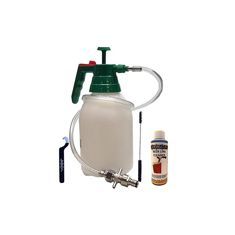 TAPCRAFT - 1/2 Gallon Hand Pump Pressurized Beer Line Cleaning