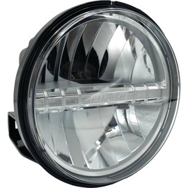 Tiger Lights TL5130 LED Round Headlight Compatible With/Replacement For Kubota 3Y205-75712 3.080 Amps, Driving Light Pattern, 2200 Lumens, 6" OD, 12-24 Volt, 37 Watt, 4 3/8" Height