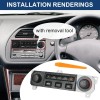 SHENKENUO Heater A/C AC Switch Climate Control Module For 1998-2004