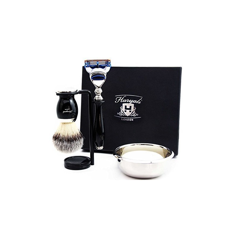 5 pieces shaving kit gift for men (5 edge razor,