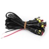 4pcs 12V Car LED Grille Light High Brightness Accessory Fit